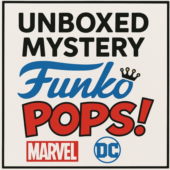 Funko Other - Funko Pop! DC or Marvel Mystery Unboxed Funko Pop!